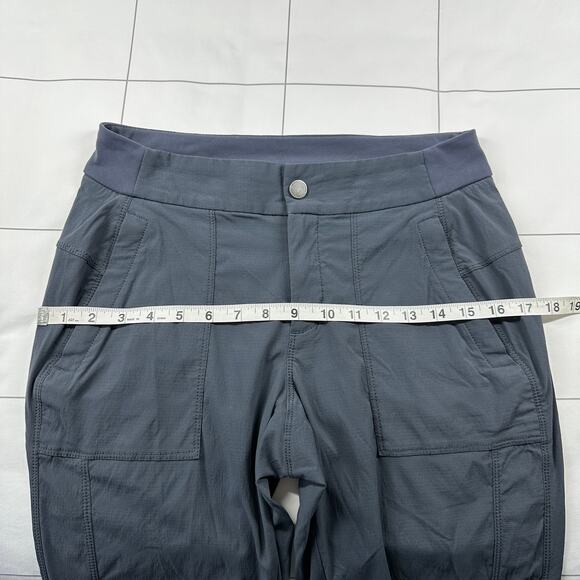 Athleta Pants Womens 4 Gray Trekkie Jogger Athletic Hiking Casual Nylon Travel - Picture 8 of 12